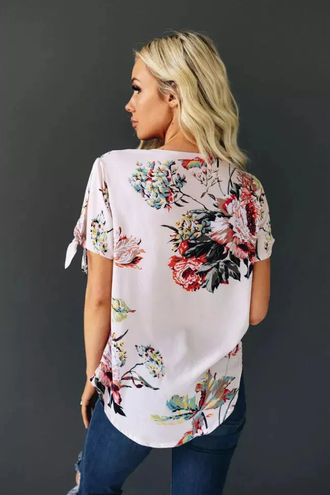 Stay With Me Tie Detail Top Stay Warm in Style