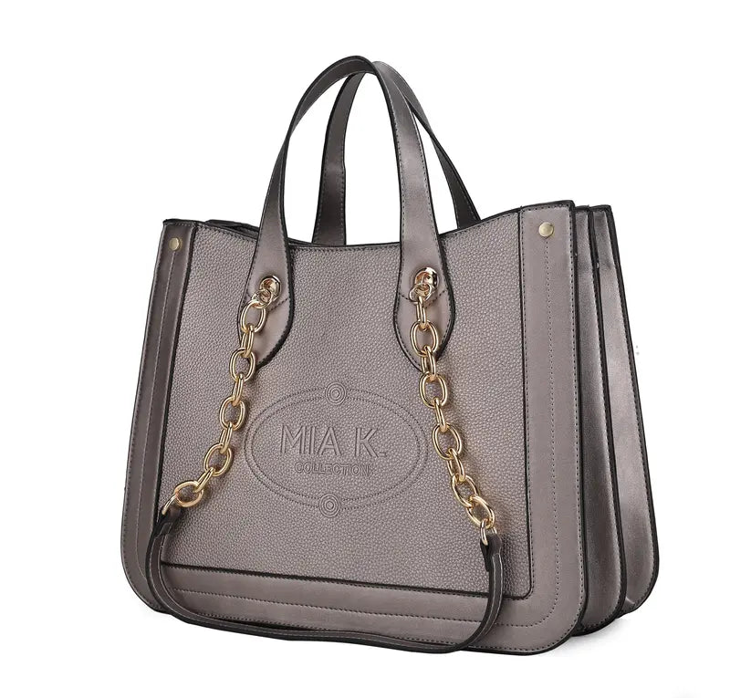 Stella Vegan Leather Women Tote Bag MKF Colletion by Mia K.