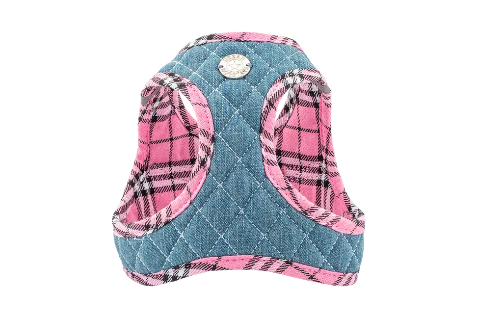 Step-In Denim Harness Urban Dog Stars