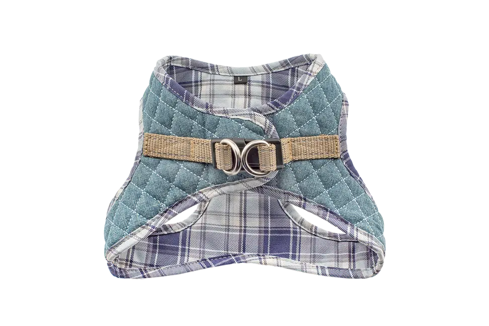 Step-In Denim Harness Urban Dog Stars