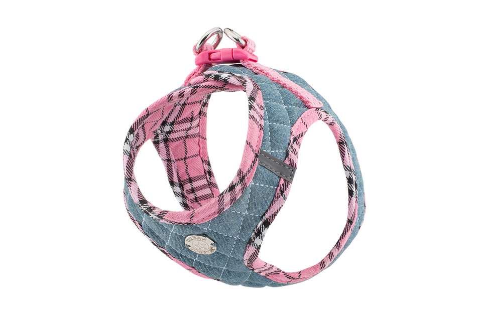 Step-In Denim Harness Urban Dog Stars