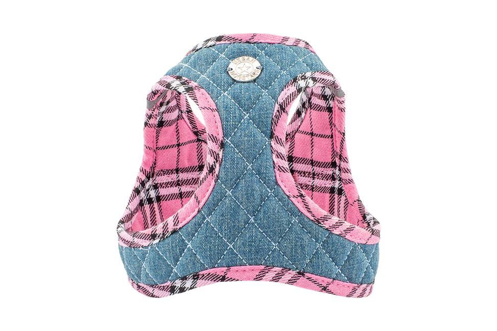 Step-In Denim Harness Urban Dog Stars