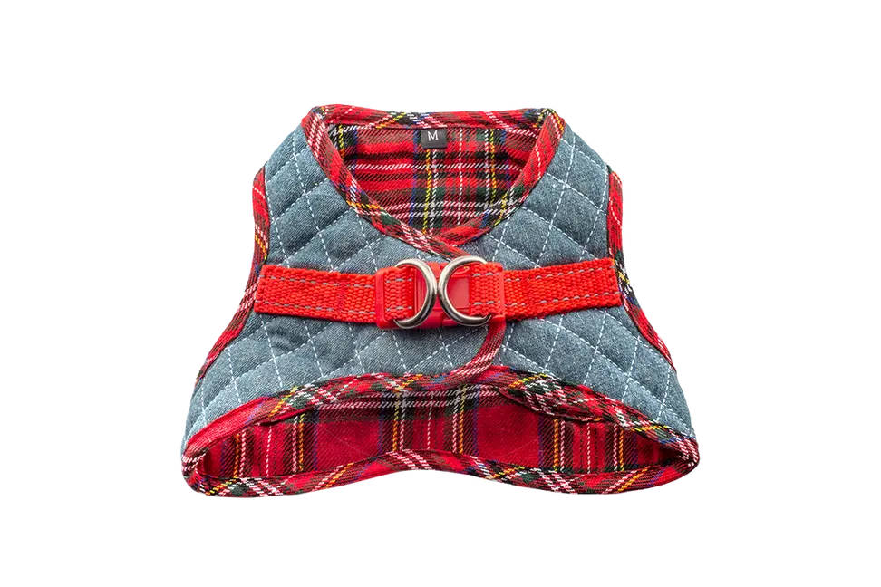 Step-In Denim Harness Urban Dog Stars