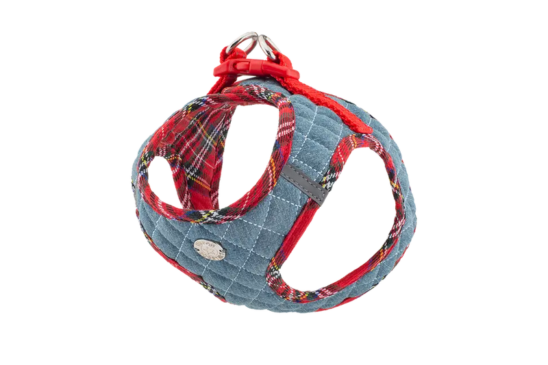 Step-In Denim Harness Urban Dog Stars