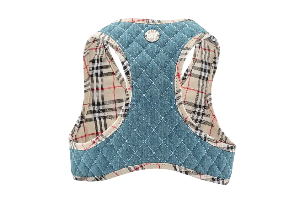 Step-In Denim Harness Urban Dog Stars