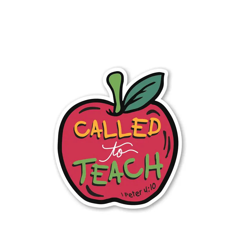 Sticker Called To Teach 1 Peter 4:10 Dicksons Inc