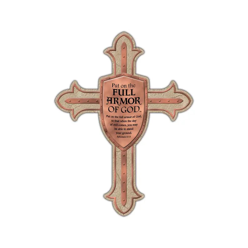 Sticker Cross Put On Full Armor Of God Dicksons Inc