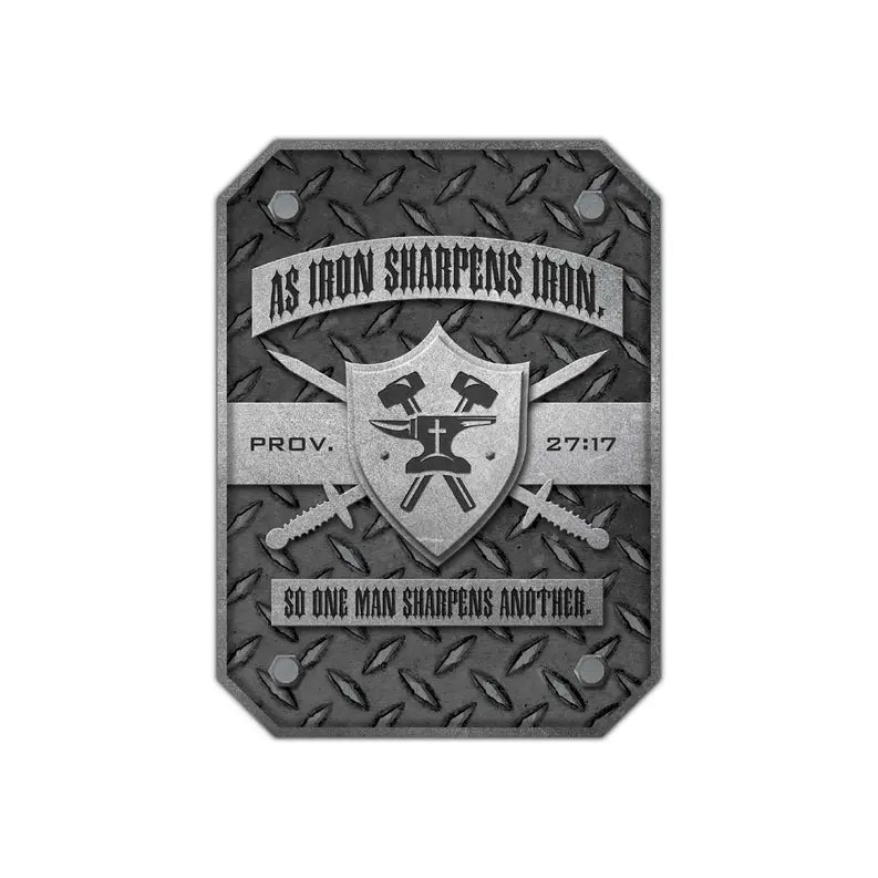 Sticker Iron Sharpens Iron Dicksons Inc