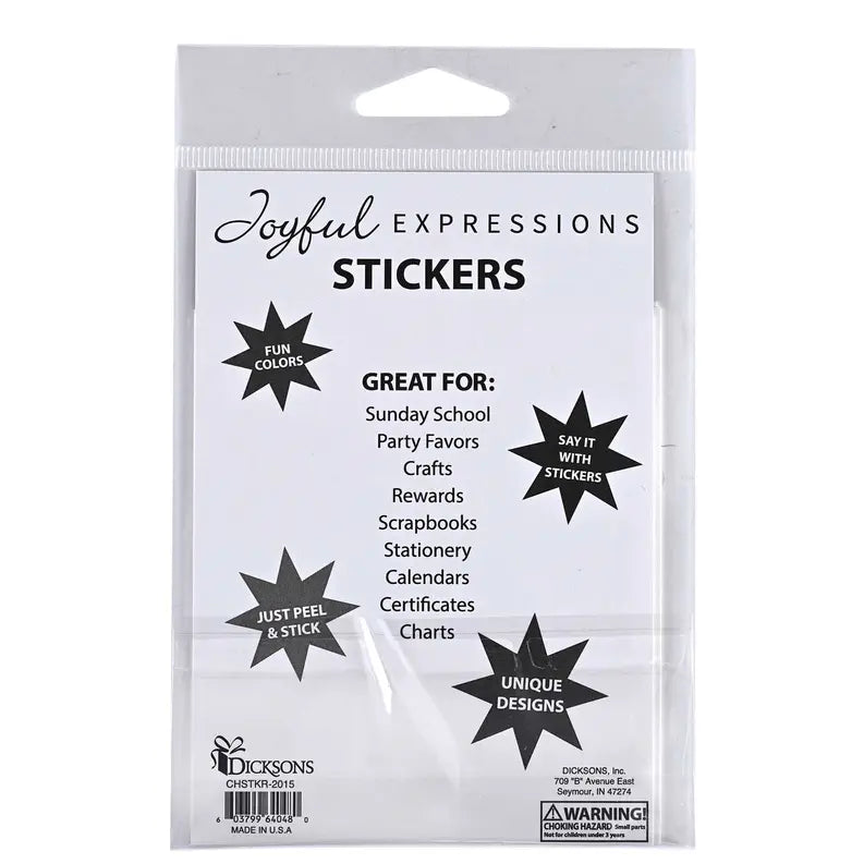 Sticker Sheets Bird Botanical Square Dicksons Inc