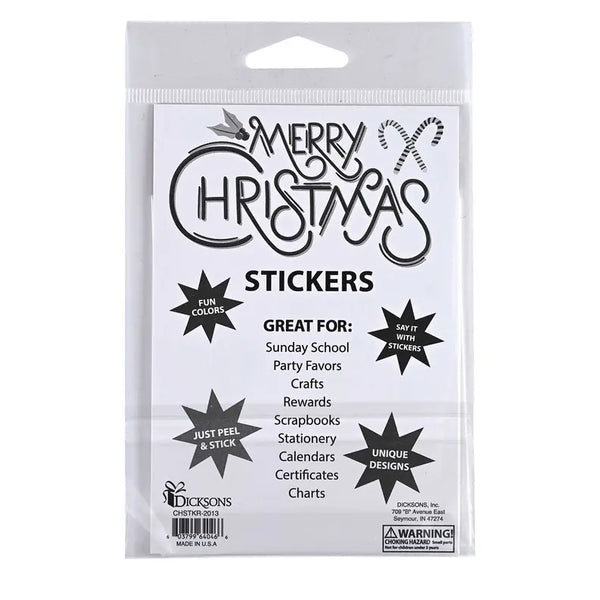 Sticker Sheets J Is For Jesus Round Dicksons Inc