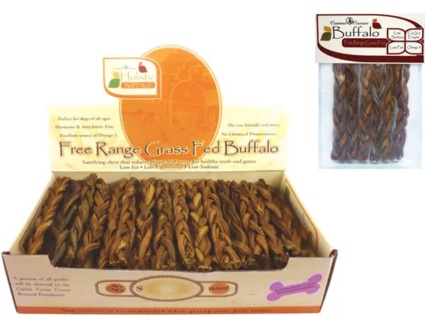 Stix Braided 12" box Canine Caviar