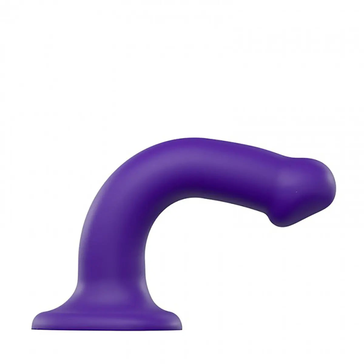 Strap-On-Me Bendable Dual Density Semi-Realistic Dil Purple Medium Strap-On-Me