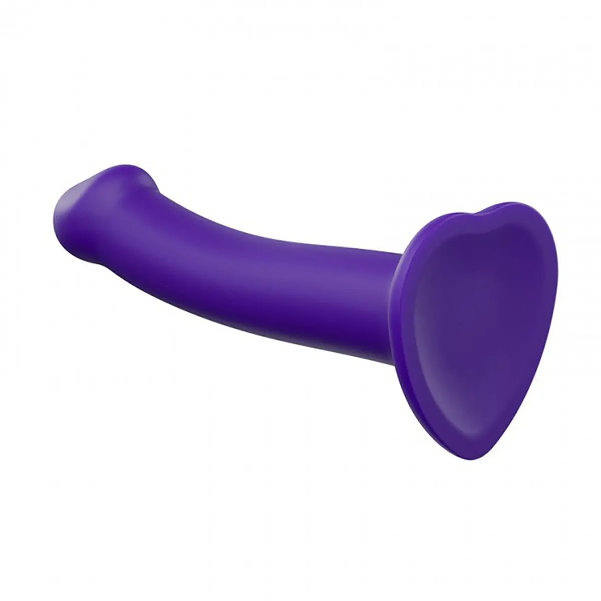 Strap-On-Me Bendable Dual Density Semi-Realistic Dil Purple Small Strap-On-Me