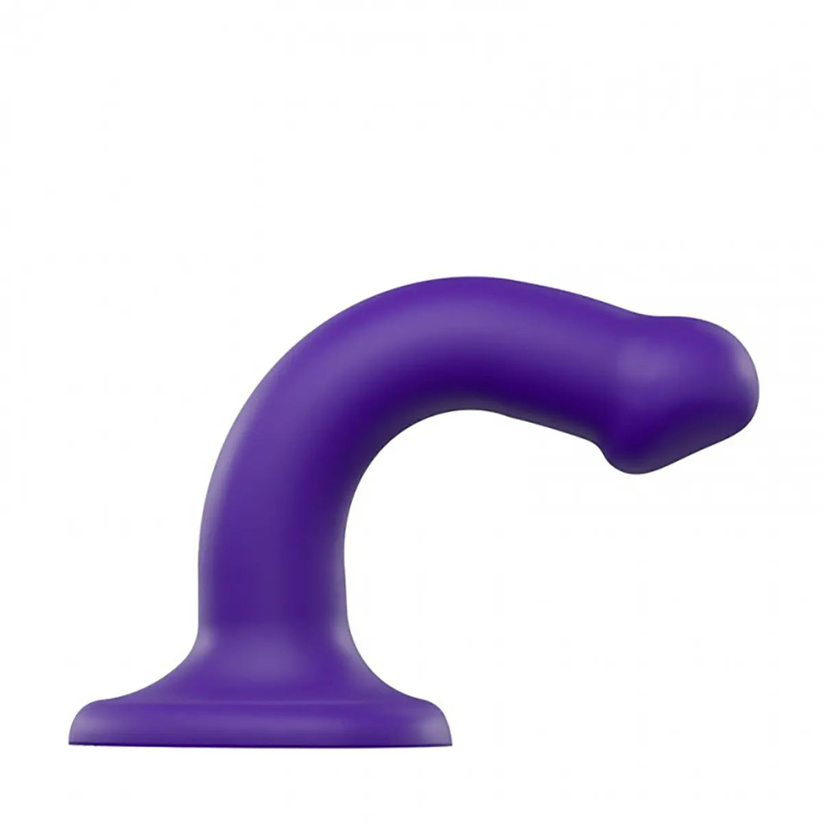 Strap-On-Me Bendable Dual Density Semi-Realistic Dil Purple Small Strap-On-Me