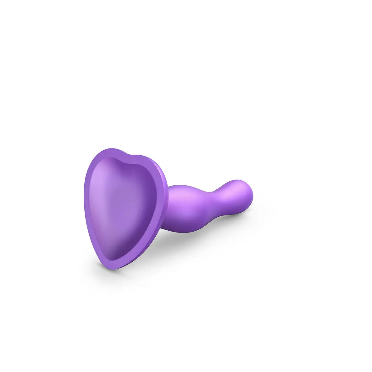 Strap-On-Me Curvy Plug Dil Metallic Purple - Small Strap-On-Me