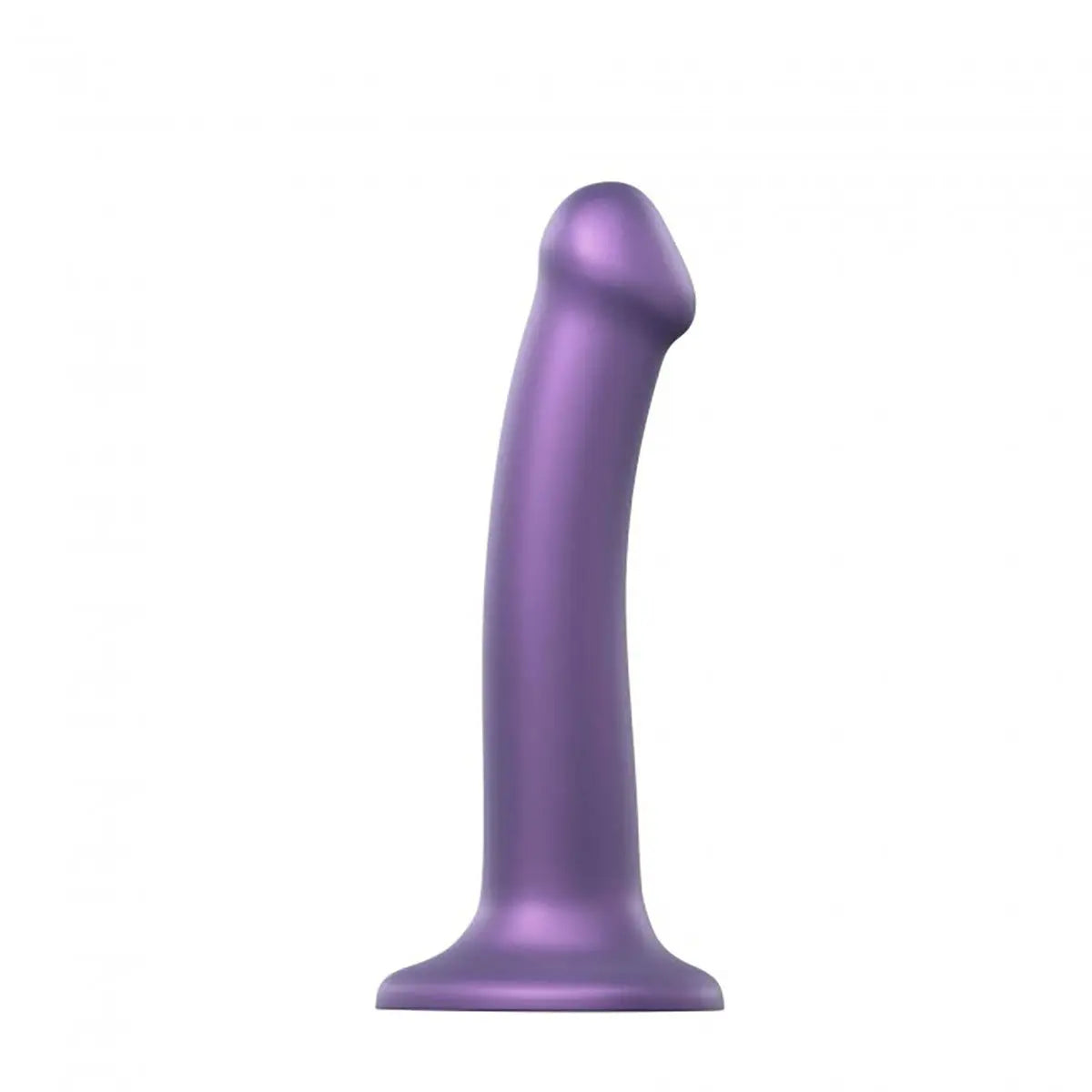 Strap-On-Me Dil - Metallic Purple Strap-On-Me