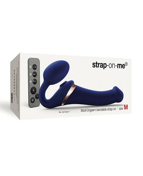Strap On Me Multi Orgasm Bendable Strapless Strap On Medium - GreatEagleInc