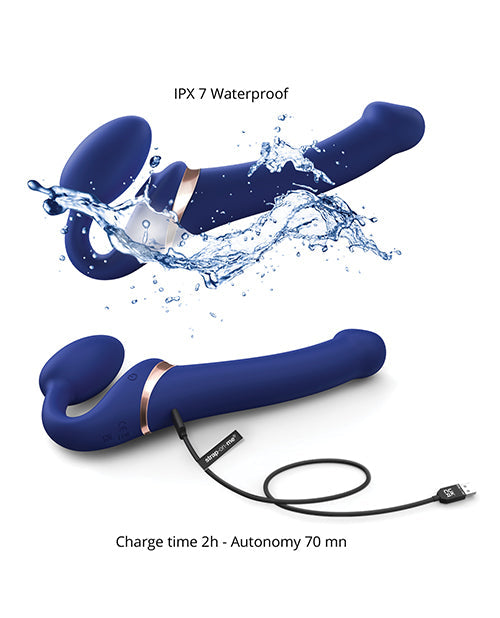 Strap On Me Multi Orgasm Bendable Strapless Strap On Medium - GreatEagleInc