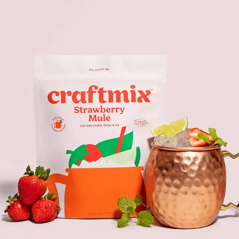 Strawberry Mule Cocktail Mixer Craftmix