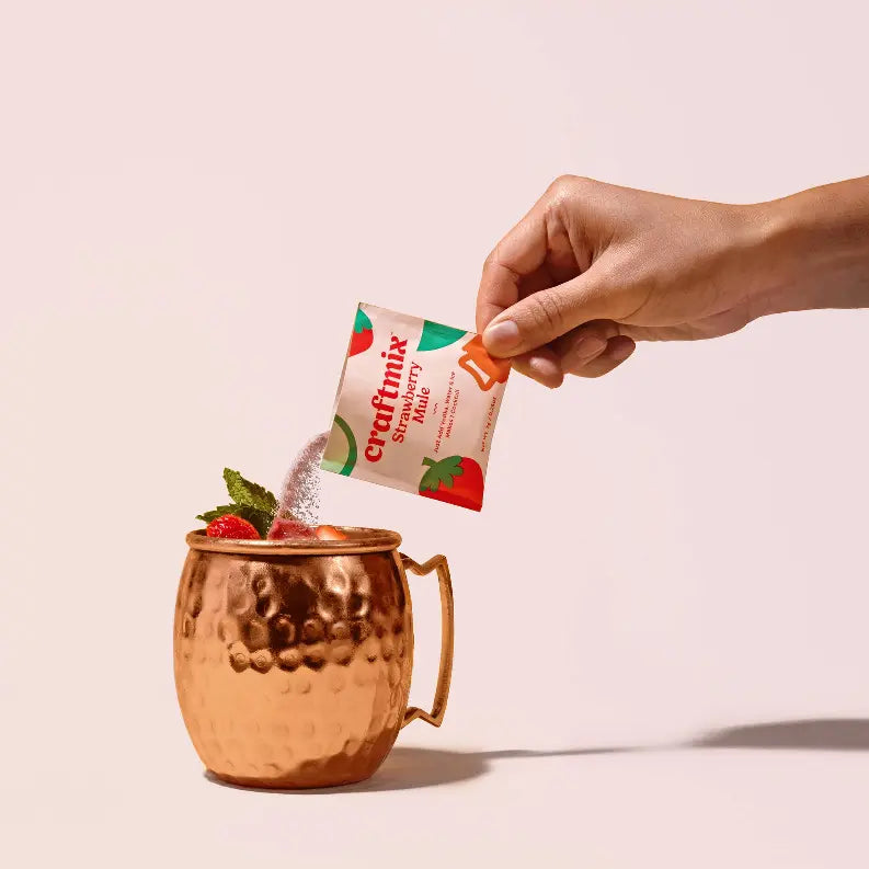 Strawberry Mule Cocktail Mixer Craftmix