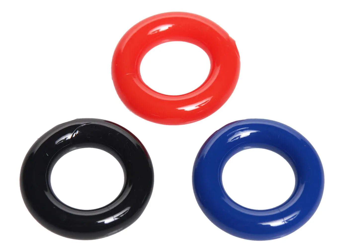 Stretchy Cock Ring 3 Pack XR Brands Trinity Vibes