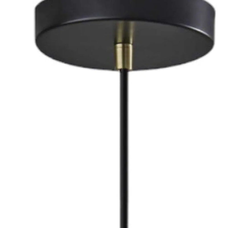 Striped Glass Glow Metal Pendant - GreatEagleInc