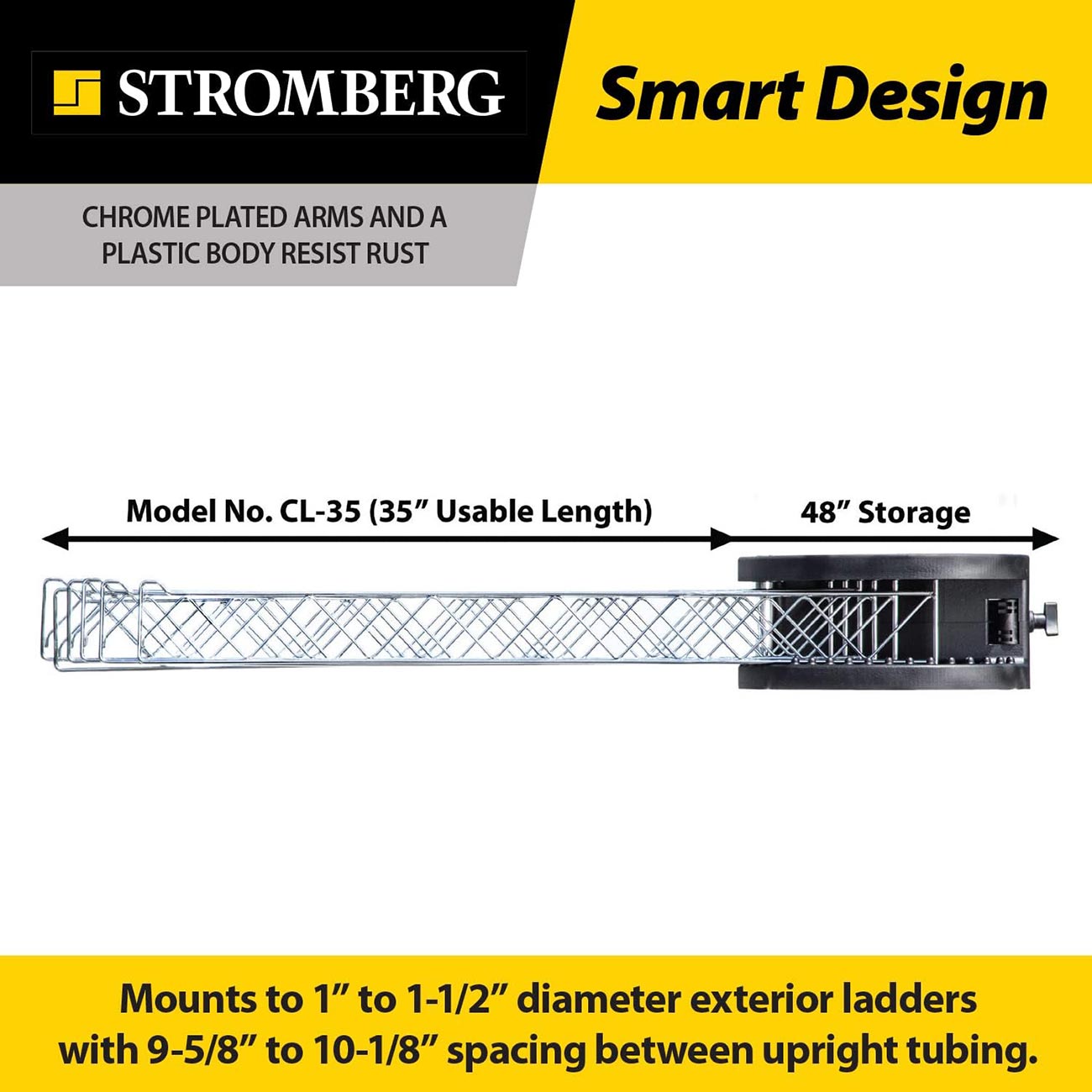 Stromberg Extend-a-line 35″ Clothes Dryer – Ladder Mounting STROMBERG