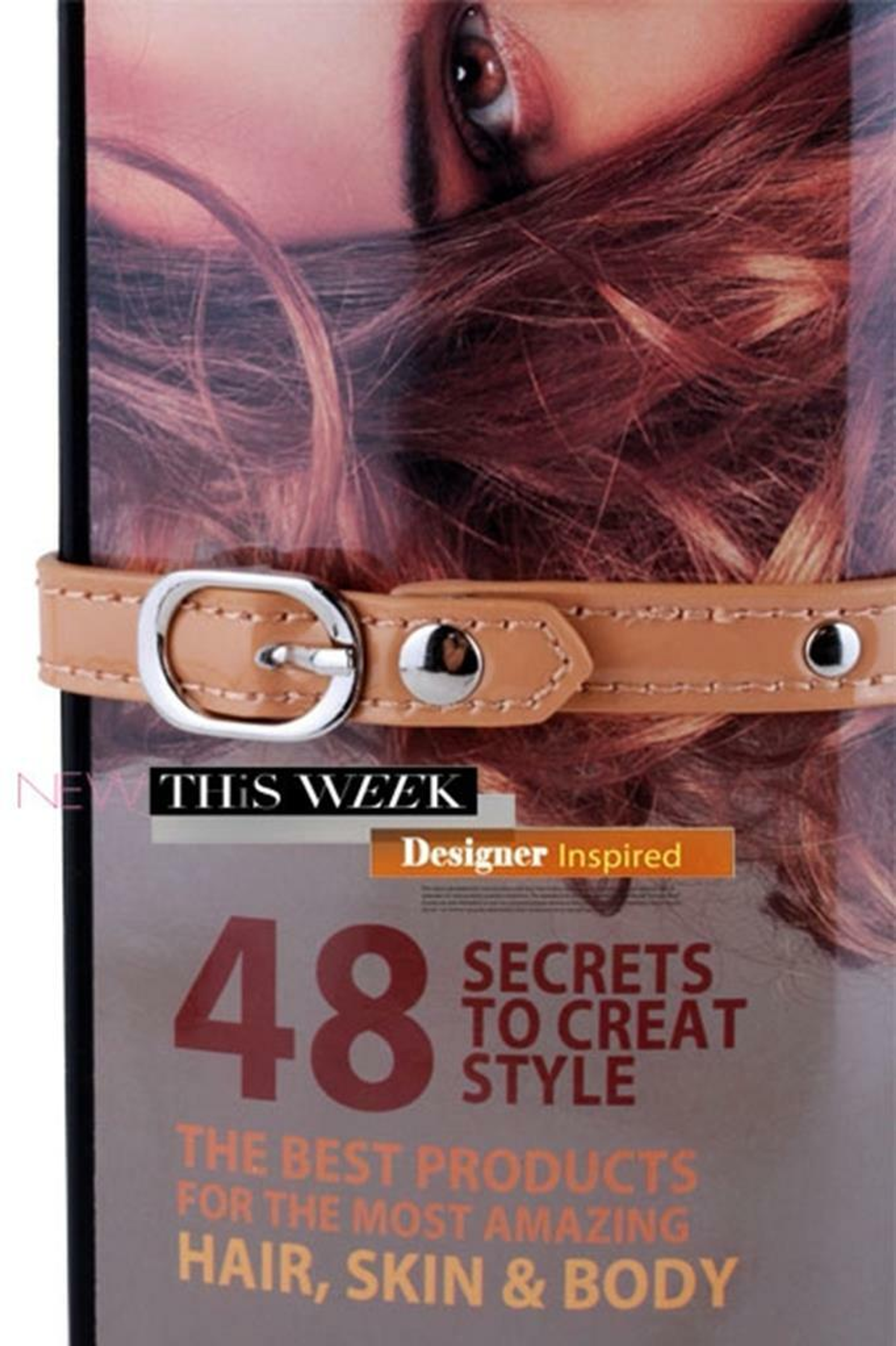 Style Magazine Print Clutch SurelyMine