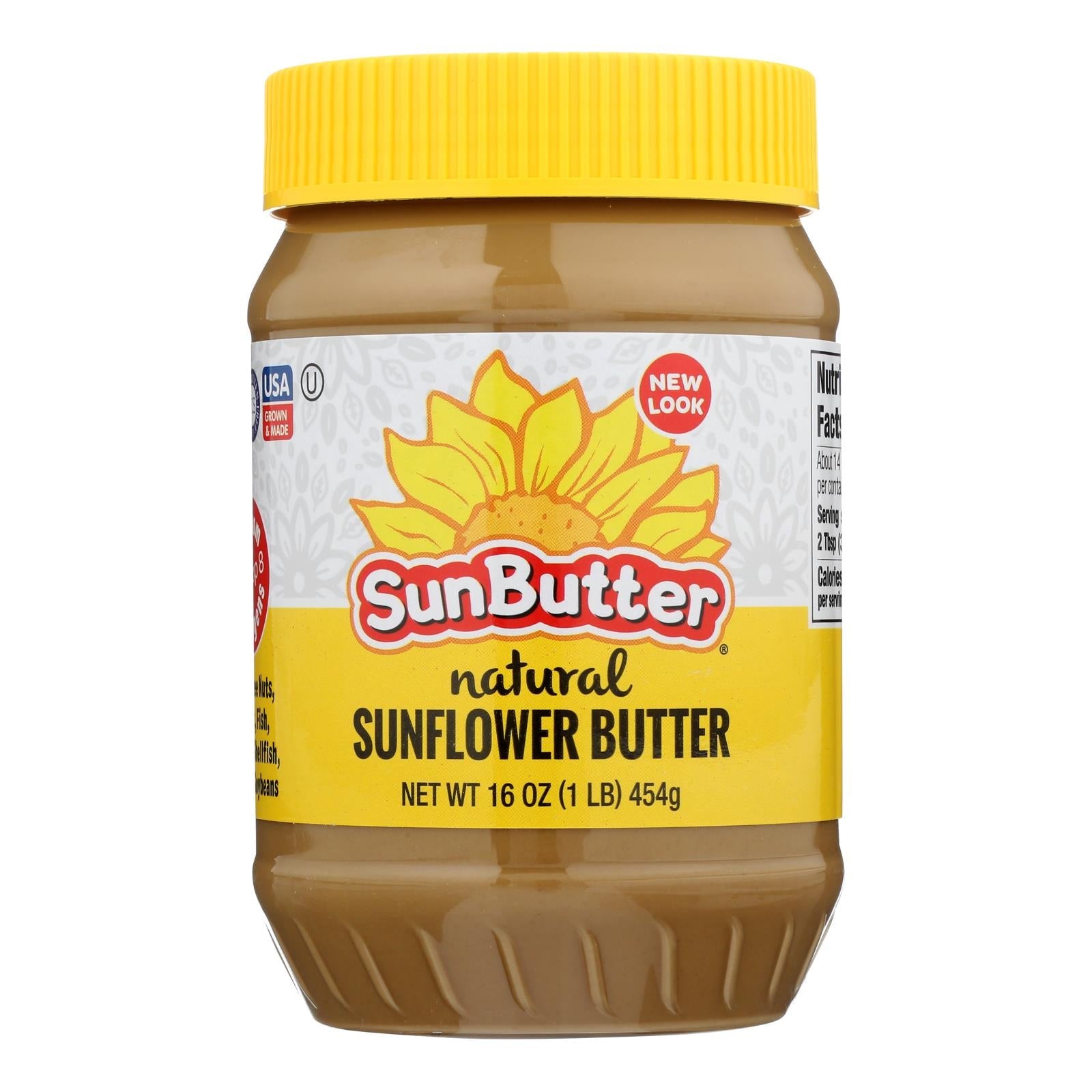 Sunbutter Sunflower Butter - Natural - Case Of 6 - 16 Oz. Sunbutter