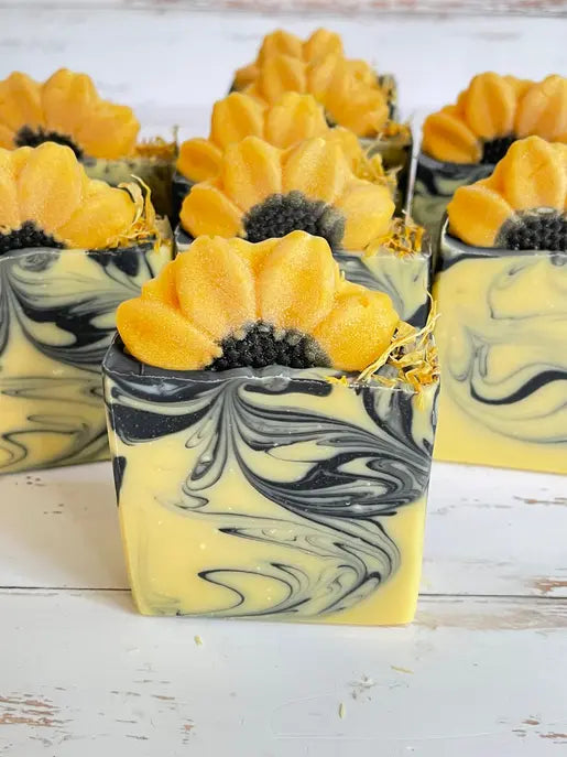 Sunflower Soap Sabun by the bay