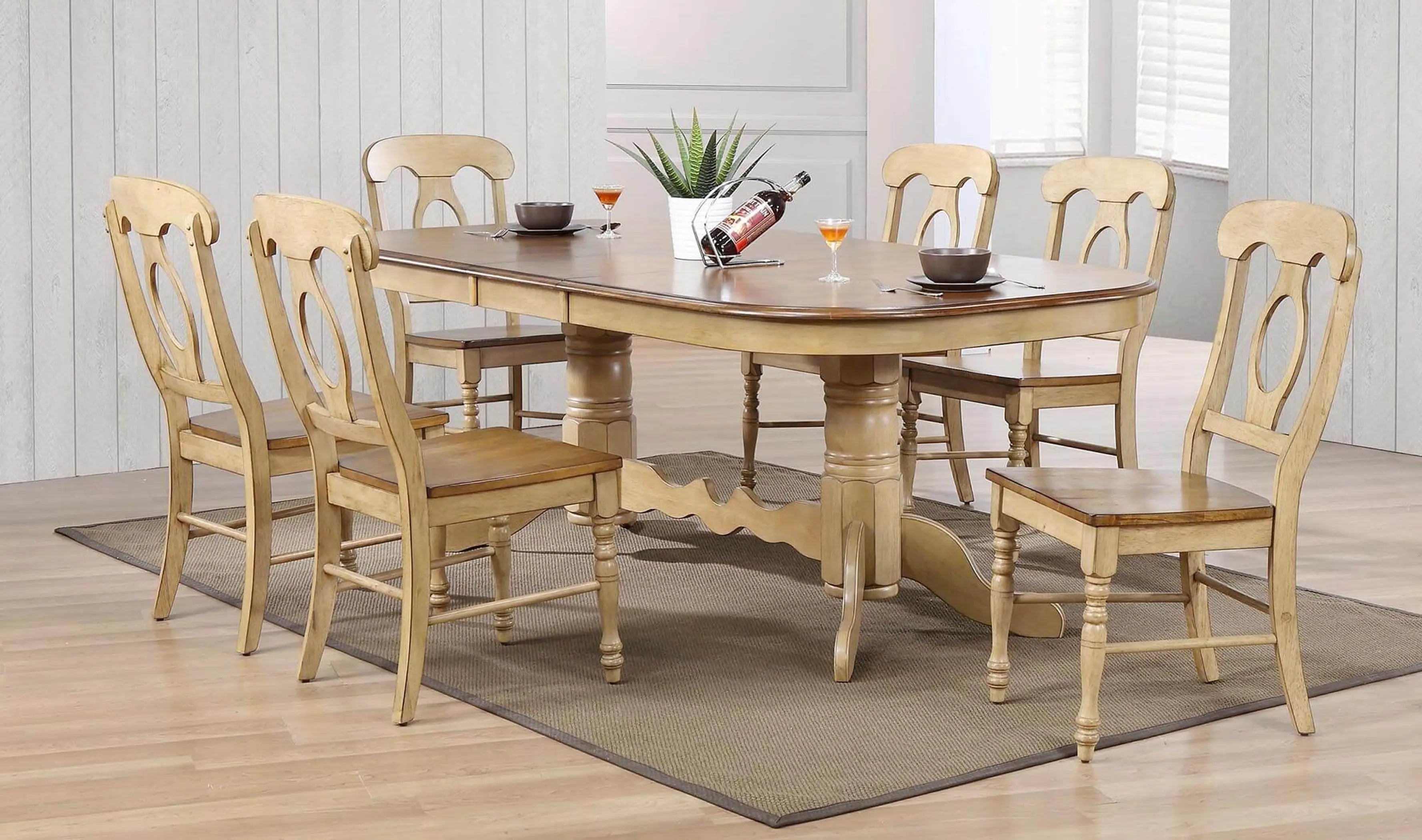Sunset Trading Brook Napoleon Dining Chair | Set of 2 Sunset Trading