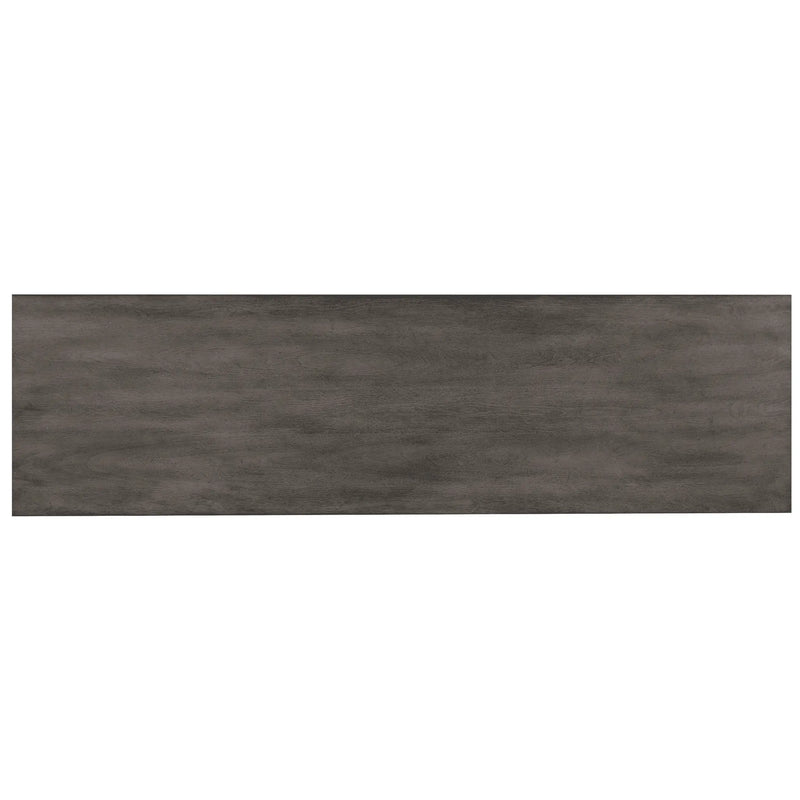 Sunset Trading Shades of Gray 65" Rectangular Narrow Pub Table | Small Space Counter Height Dining | Sofa Console | Seats 6 Sunset Trading
