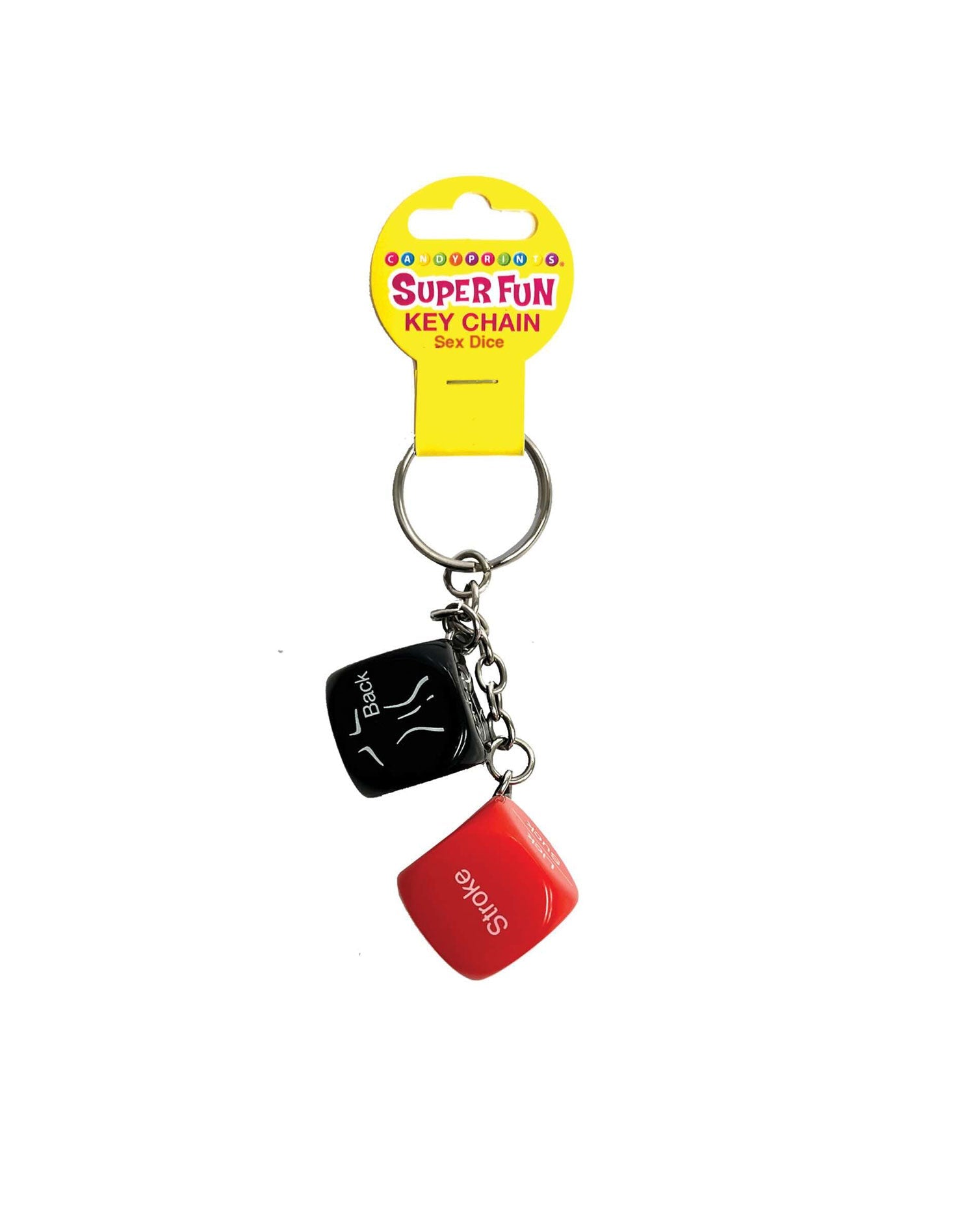 Super Fun Key Chain, Sex Dice Little Genie