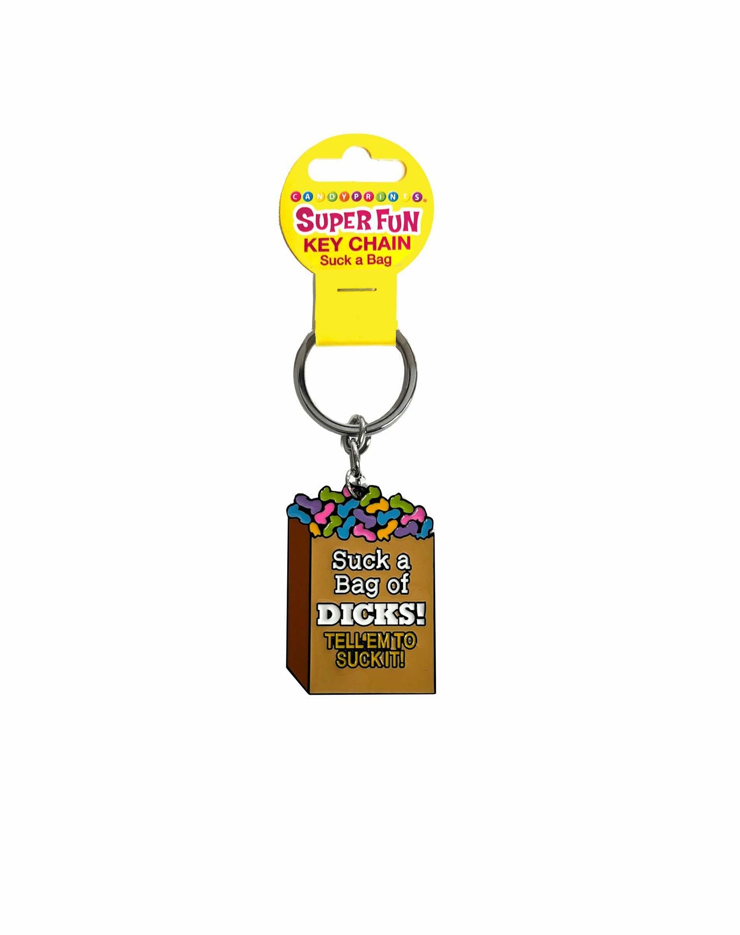 Super Fun Key Chain, Suck a Bag of Dicks Little Genie