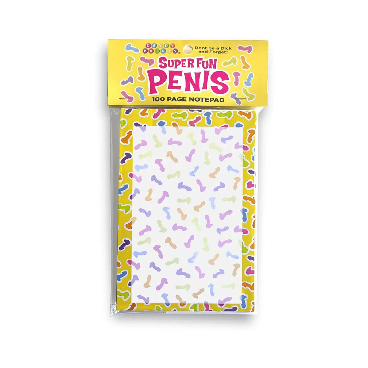 Super Fun Penis Notepad Little Genie