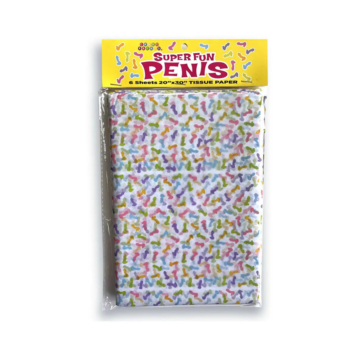 Super Fun Penis Tissue Paper Little Genie