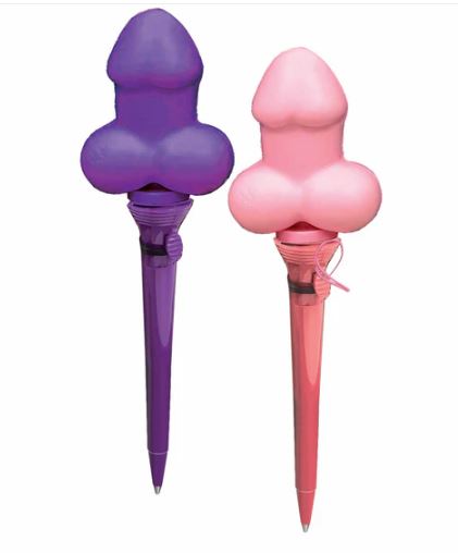 Super Fun Popping Penis Pen Dsp/12 Little Genie