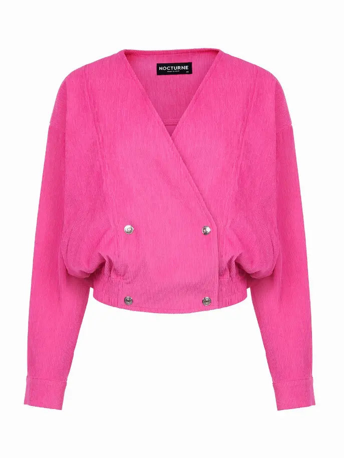Surplice Corduroy Jacket Monique Store