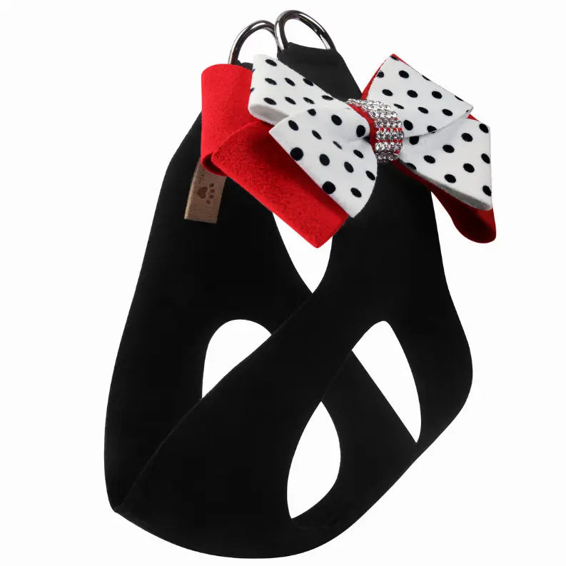 Susan Lanci Designs Minnie Double Nouveau Bow Step In Harness Susan Lanci Designs