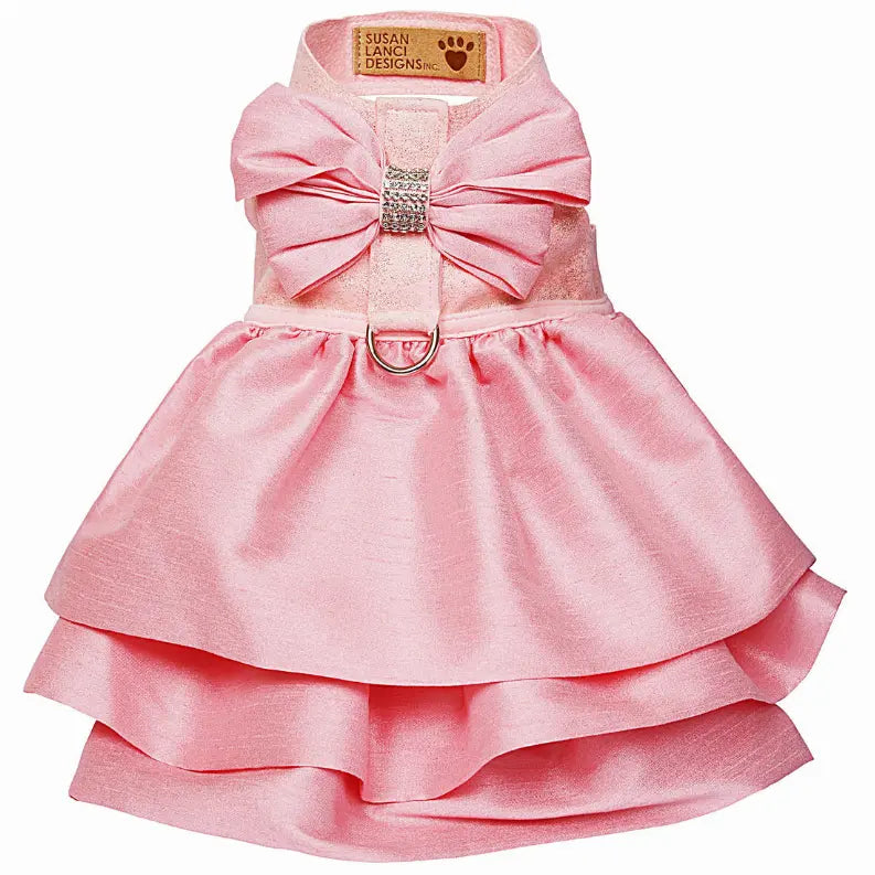 Susan Lanci Designs Puppy Pink Glitzerati Madison Dress Susan Lanci Designs