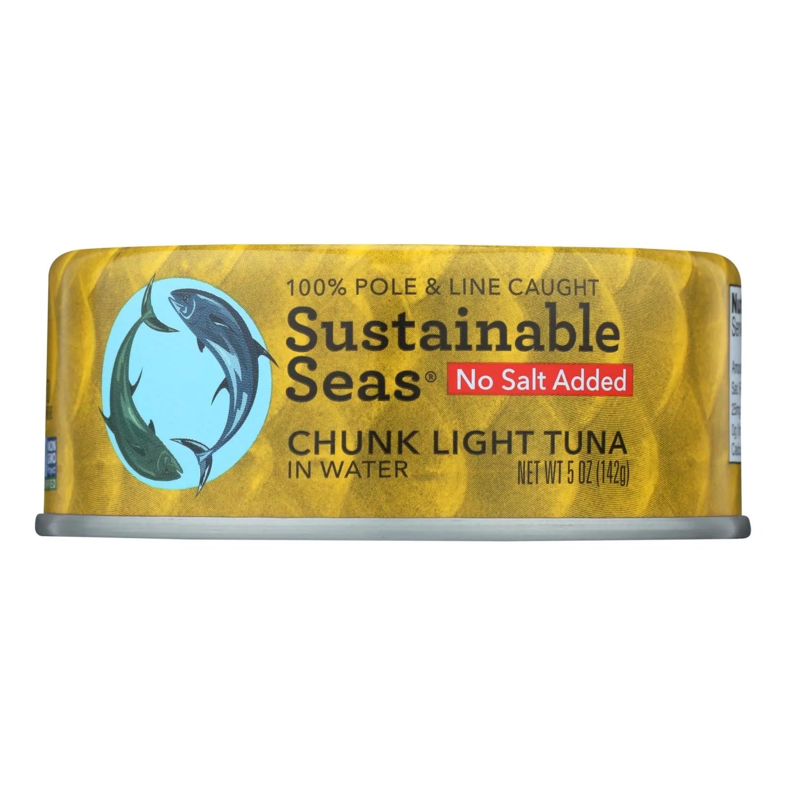 Sustainable Seas Chunk Light Tuna In Water - Case Of 12 - 5 Oz Sustainable Seas