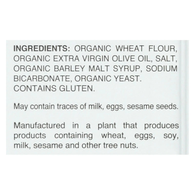 Suzie's Organic Saltines - Salt And Extra Virgin Olive Oil - Case Of 12 - 8.8 Oz. Suzie's