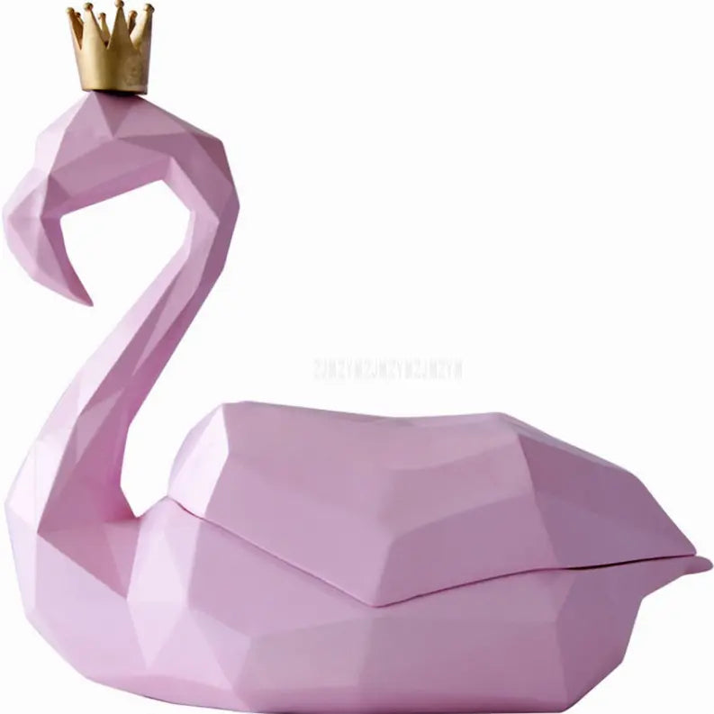 Swan Tissue Box Cover Cocus Pocus
