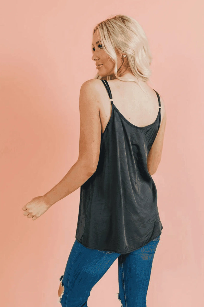 Sweet Fling Mesh Tank Top Stay Warm in Style