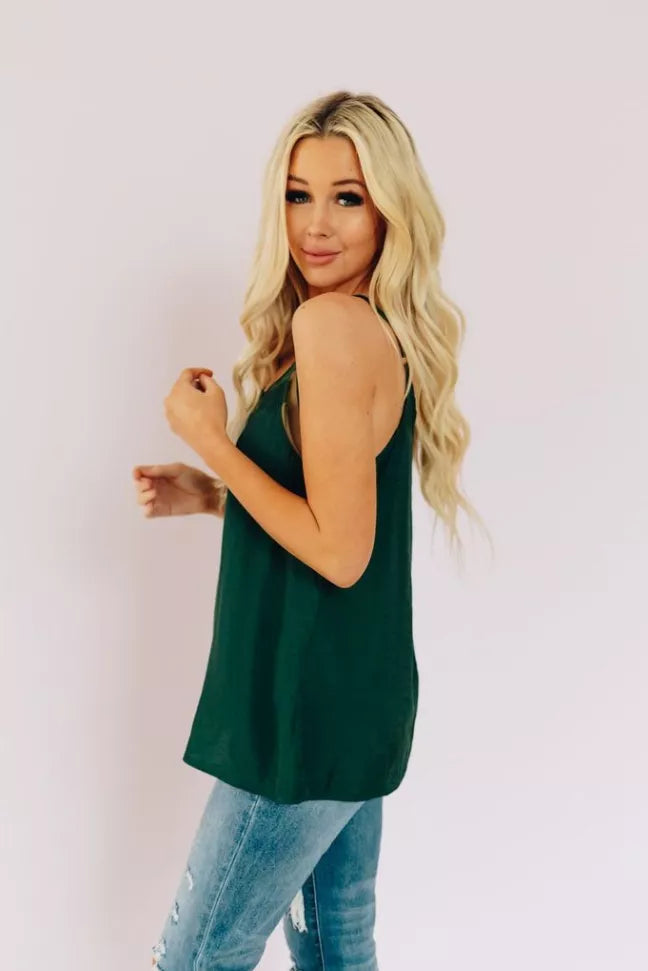 Sweet Fling Mesh Tank Top Stay Warm in Style