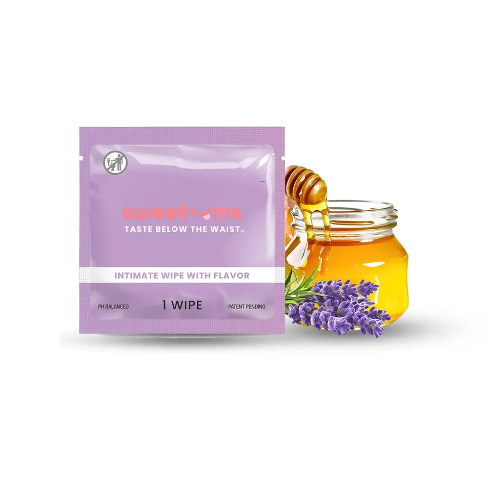 Sweetums Individual Wipes Honey Lavender Sweetums