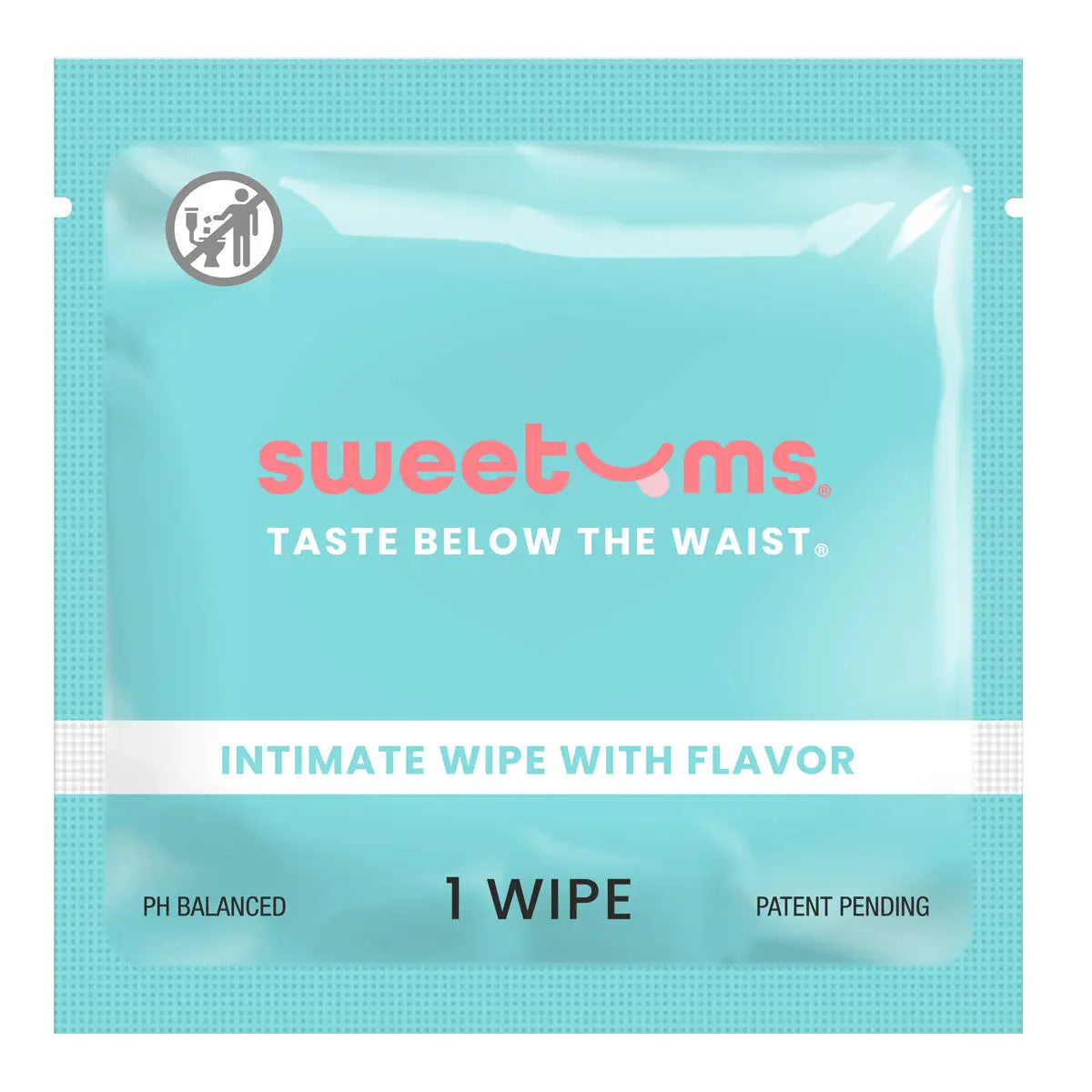 Sweetums Intimate Wipes CinnamonBun Flavor Sweetums