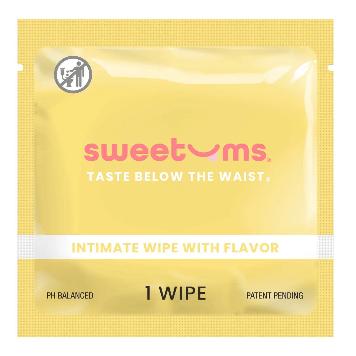 Sweetums Intimate Wipes Pina Colada Flavor Sweetums