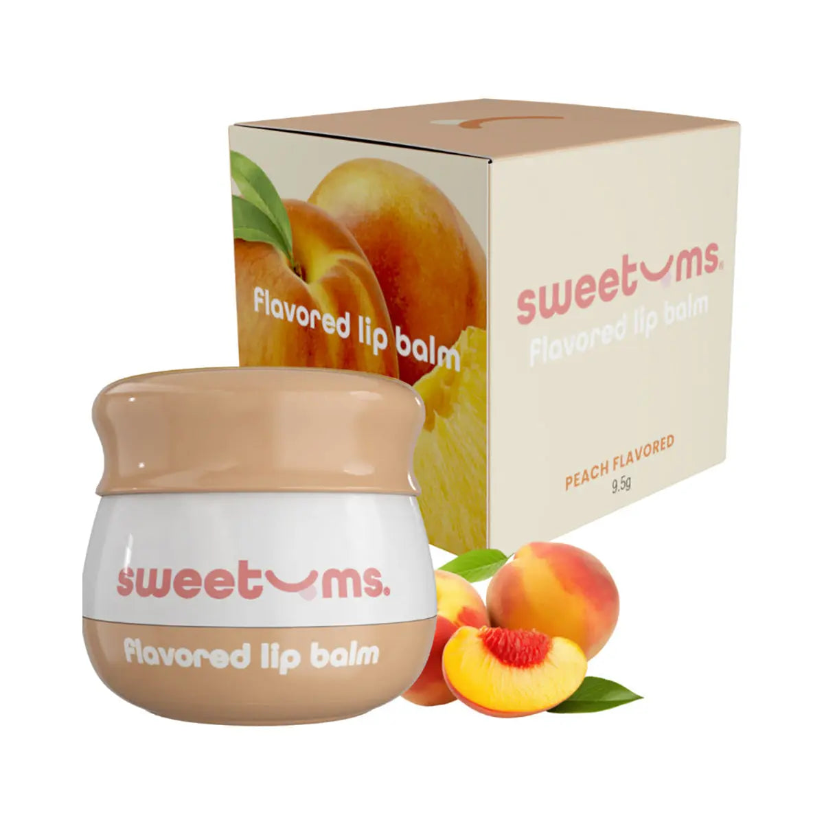 Sweetums Peach Flavored Lip Balm Sweetums