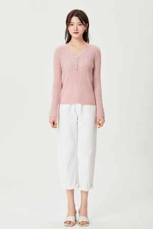 Sylphide | Pearl Cashmere Sweater Fangyan